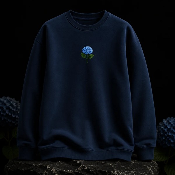 The Signature Hydrangea | MRBRAND Premium Embroidered Hoodie
