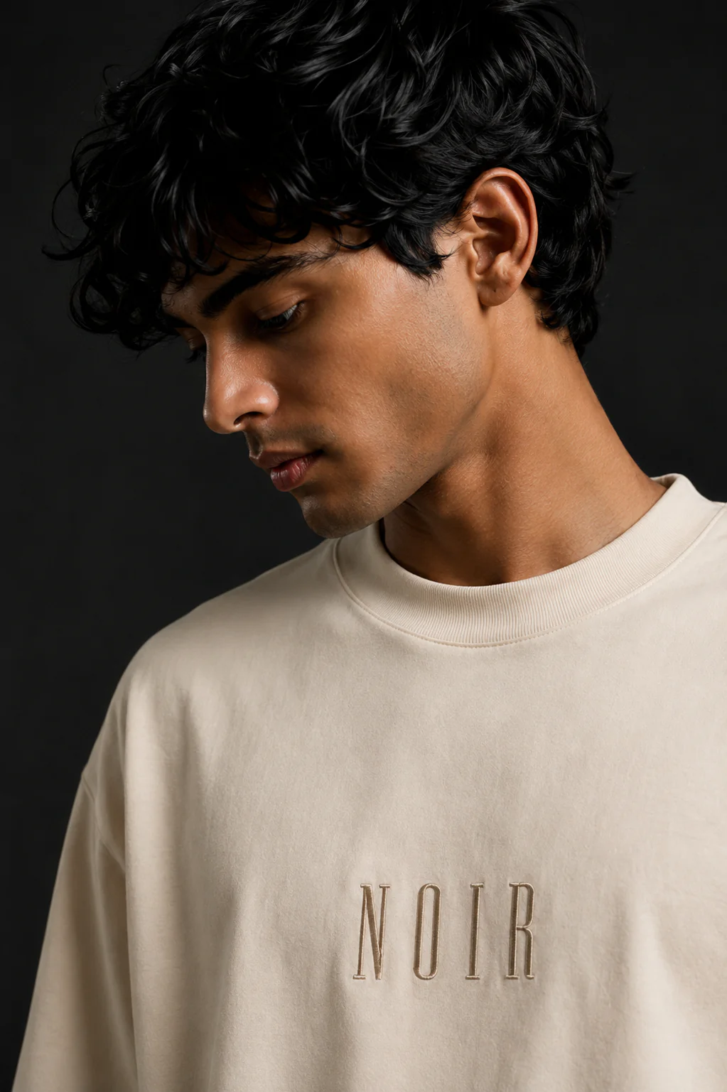 NOIR Signature Embroidered Oversized T-Shirt - Image 4